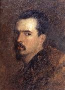 Nicolae Grigorescu Self Portrait oil on canvas